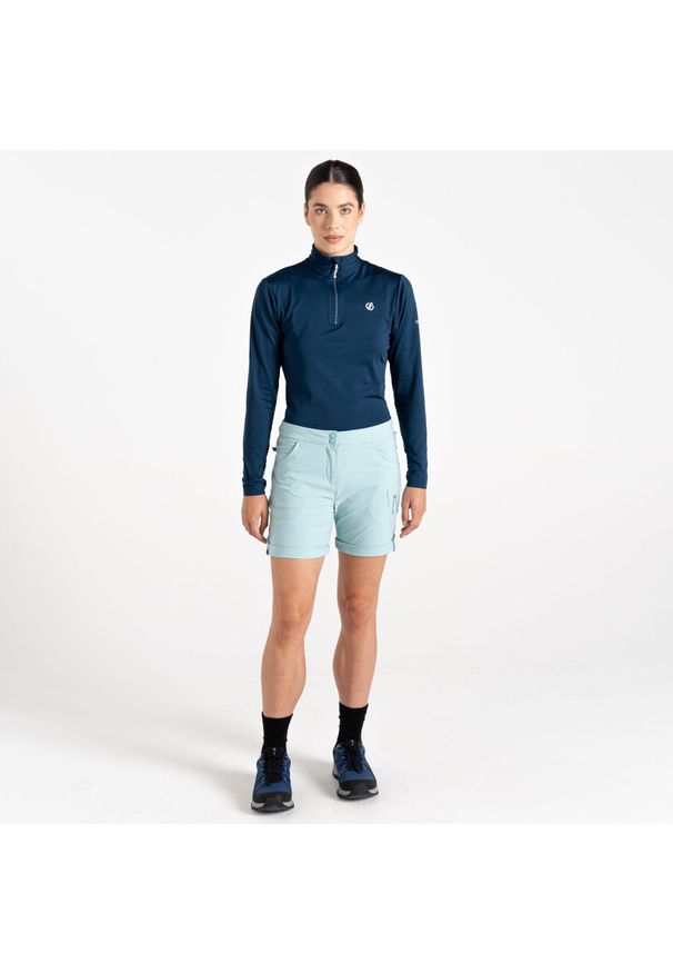 DARE 2B - Melodyjne Szorty Damskie. Kolor: niebieski. Materiał: tkanina, elastan, nylon. Sport: turystyka piesza