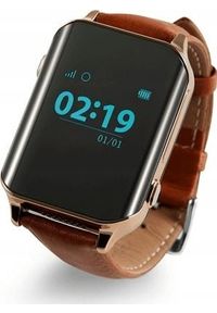 NoName - Smartwatch BS.01 Brązowy (BS.01 Brązowy). Rodzaj zegarka: smartwatch. Kolor: brązowy #1