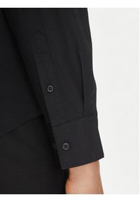 Calvin Klein Koszula LV04LB145G Czarny Slim Fit. Kolor: czarny. Materiał: bawełna #4