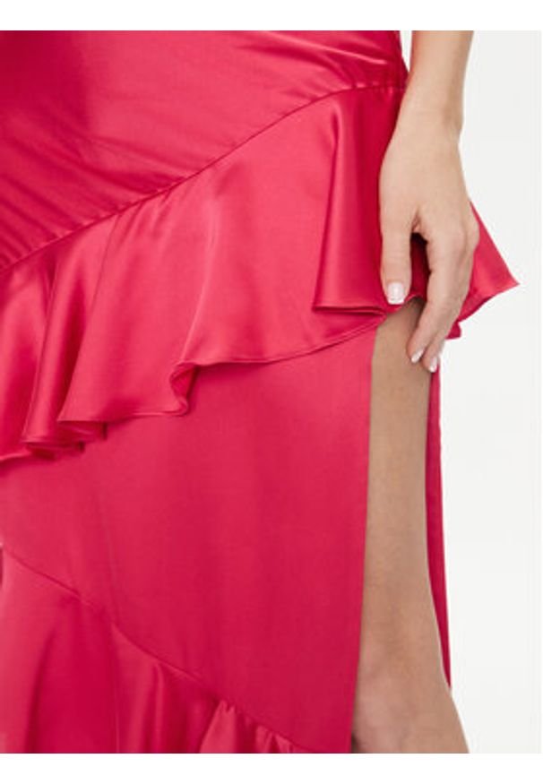 Marciano Guess Sukienka wieczorowa Ashanti Gwon 4GGK65 9444Z Czerwony Regular Fit. Kolor: czerwony. Materiał: syntetyk. Styl: wizytowy