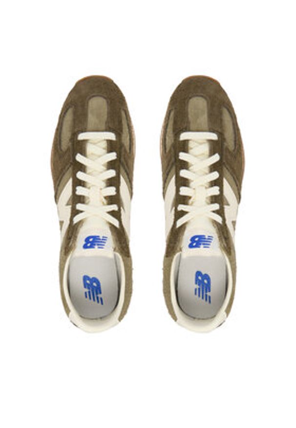 New Balance Sneakersy U471PSA M Khaki. Kolor: brązowy. Materiał: skóra, zamsz