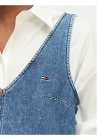 Tommy Jeans Sukienka jeansowa DW0DW22876 Niebieski Relaxed Fit. Kolor: niebieski. Materiał: bawełna #3