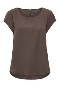 only - ONLY Bluzka Vic 15142784 Brązowy Regular Fit. Kolor: brązowy. Materiał: syntetyk #3