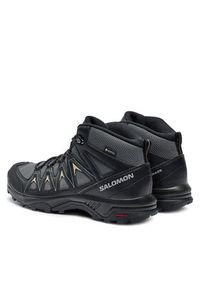 salomon - Salomon Trekkingi X Braze Mid Gore-Tex L47430500 Czarny. Kolor: czarny. Materiał: materiał. Technologia: Gore-Tex. Sport: turystyka piesza #4