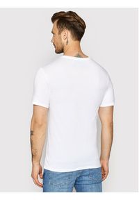 Lacoste Komplet 3 t-shirtów TH3321 Biały Slim Fit. Kolor: biały. Materiał: bawełna #10