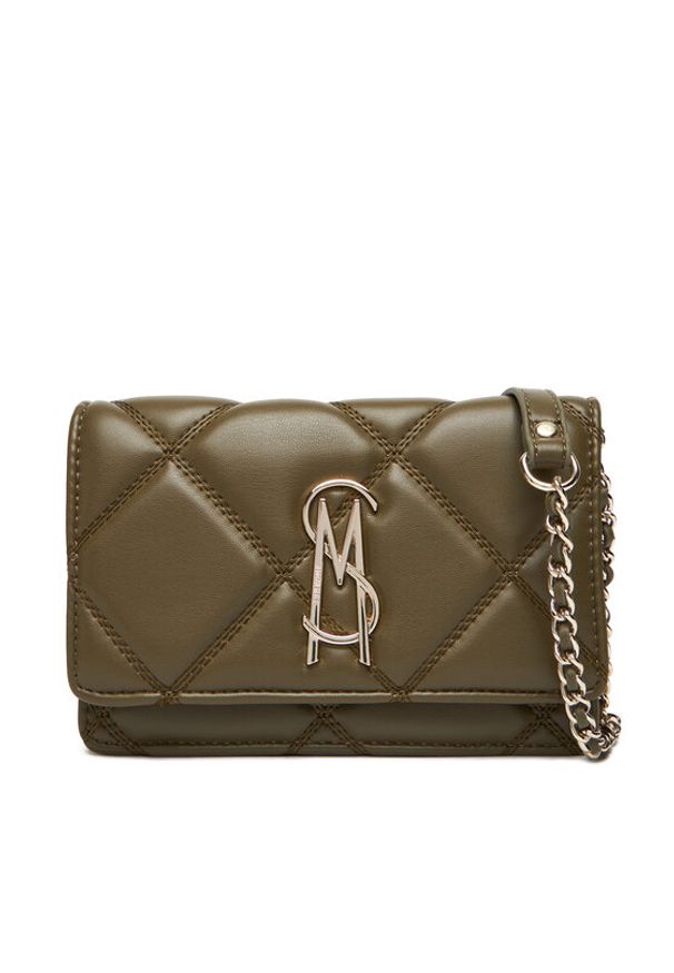 Steve Madden Torebka BENDUE SM13001105 Zielony. Kolor: zielony. Materiał: skórzane
