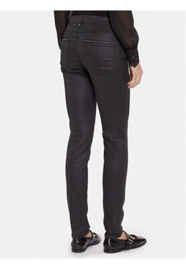 Morgan Jeansy 252-PALAO Czarny Slim Fit. Kolor: czarny