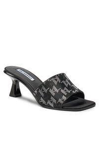 Karl Lagerfeld - KARL LAGERFELD Klapki KL30112 Czarny. Kolor: czarny. Materiał: materiał