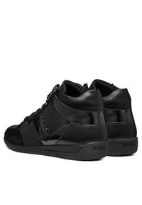 Geox Sneakersy D Myria D4668B 0EKHH C9999 Czarny. Kolor: czarny. Materiał: skóra