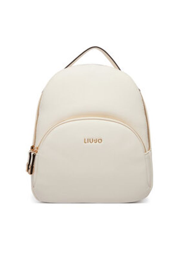 Liu Jo Plecak AA6209 E1012 Écru. Kolor: kremowy. Materiał: skóra