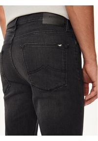 Mustang Jeansy Frisco 1015492 Czarny Skinny Fit. Kolor: czarny