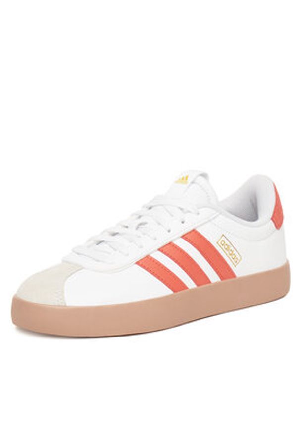 Adidas - adidas Sneakersy VL COURT 3.0 JP5346 Biały. Kolor: biały. Materiał: skóra