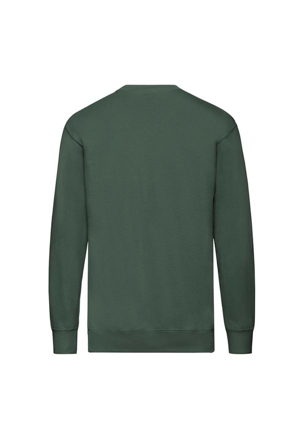 FRUIT OF THE LOOM - Lekka Bluza Rozpinana Unisex Dla Dorosłych. Kolor: zielony