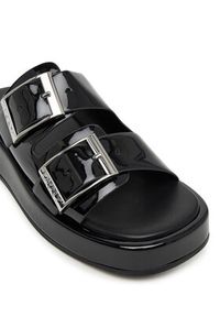 DKNY Klapki Leocadia K1674345 Czarny. Kolor: czarny. Materiał: skóra #2