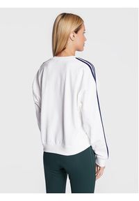 Adidas - adidas Bluza Graphic HL6558 Biały Loose Fit. Kolor: biały. Materiał: bawełna