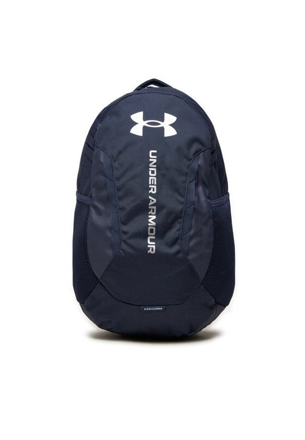 Under Armour Plecak UA Hustle 6.0 Backpack 1384672-411 Granatowy. Kolor: niebieski. Materiał: materiał