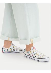 Converse Trampki Chuck Taylor All Star A17700C Biały. Kolor: biały. Materiał: materiał #7