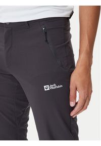 Jack Wolfskin Spodnie outdoor Pico A63904 Szary Regular Fit. Kolor: szary. Materiał: syntetyk. Sport: outdoor