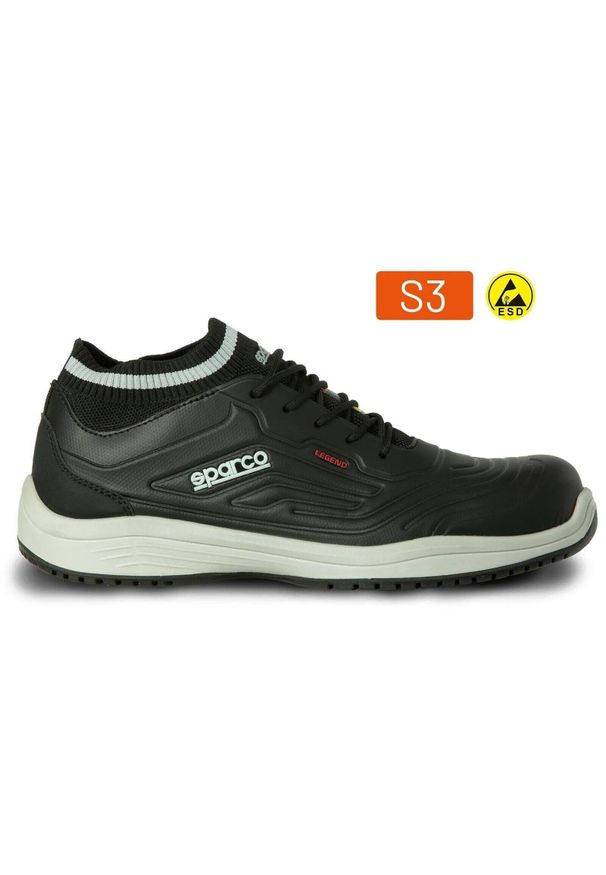 Buty sportowe Sparco Spoiler Esd S3 Src SPOILER ESD S3 SRC. Kolor: czarny. Materiał: materiał