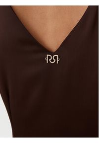 Rinascimento Sukienka koktajlowa CFC0122928003 Brązowy Regular Fit. Kolor: brązowy. Materiał: syntetyk. Styl: wizytowy #2