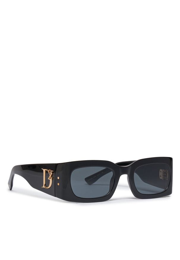 DSQUARED2 - Okulary przeciwsłoneczne Dsquared2. Kolor: czarny