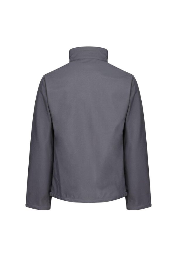 Regatta - Męska Kurtka Ablaze Softshell 3 Layer Soft Shell Jacket. Kolor: czarny, szary, wielokolorowy. Materiał: softshell. Sport: turystyka piesza