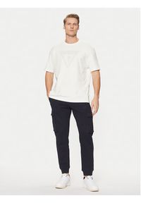 Guess Spodnie dresowe Z4YB08 K9V31 Granatowy Regular Fit. Kolor: niebieski. Materiał: bawełna #5