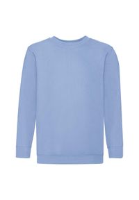 FRUIT OF THE LOOM - Bluza Dziecięca Classic Setin. Kolor: niebieski