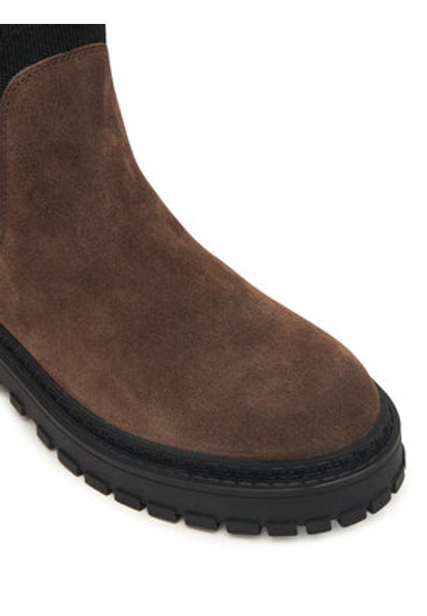 Liu Jo Sztyblety Rumi 42 SF5119 PX117 Brązowy. Kolor: brązowy. Materiał: zamsz, skóra