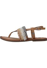 Gioseppo - Sandały GIOSEPPO 44662G Brązowy. Kolor: brązowy. Materiał: skóra. Sezon: lato