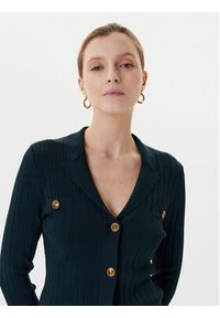 Guess Kardigan W5YR11 Z0130 Zielony Regular Fit. Kolor: zielony. Materiał: wiskoza