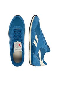 Reebok Sneakersy EO-CLASSIC AZ 100245083 Niebieski. Kolor: niebieski. Materiał: skóra, zamsz. Model: Reebok Classic #3