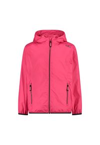 Dziewczęca wodoodporna kurtka z kapturem CMP. Typ kołnierza: kaptur. Kolor: niebieski, wielokolorowy, różowy #1