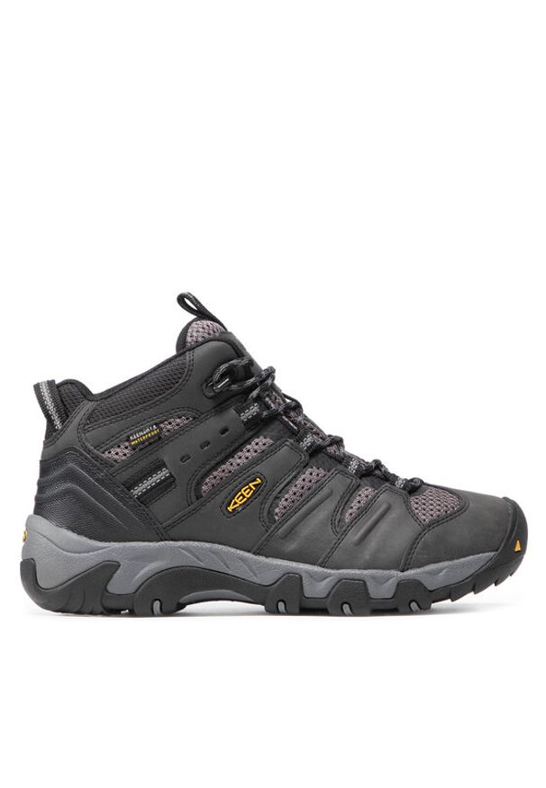 keen - Keen Trekkingi Koven Mid Wp 1020210 Czarny. Kolor: czarny. Materiał: skóra. Sport: turystyka piesza