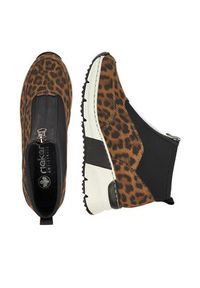 Rieker Sneakersy CEO-N6352-90 Czarny. Kolor: czarny. Materiał: syntetyk, materiał #6