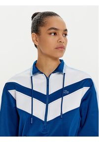 Lacoste Sukienka dzianinowa EF4946 Niebieski Relaxed Fit. Kolor: niebieski. Materiał: syntetyk #3