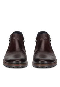 Rieker Półbuty 15398-25 Brązowy. Kolor: brązowy. Materiał: skóra #5