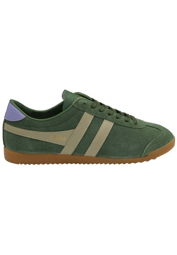 Sneakersy damskie Gola Bullet Suede. Kolor: zielony