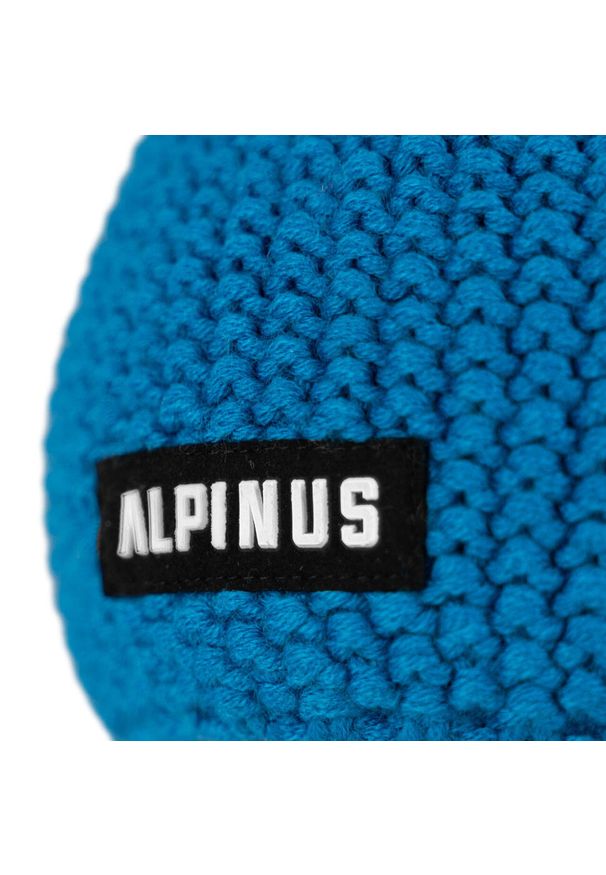 Czapka trekkingowa dla dorosłych Alpinus Mutenia Hat. Kolor: niebieski. Materiał: wełna. Styl: sportowy