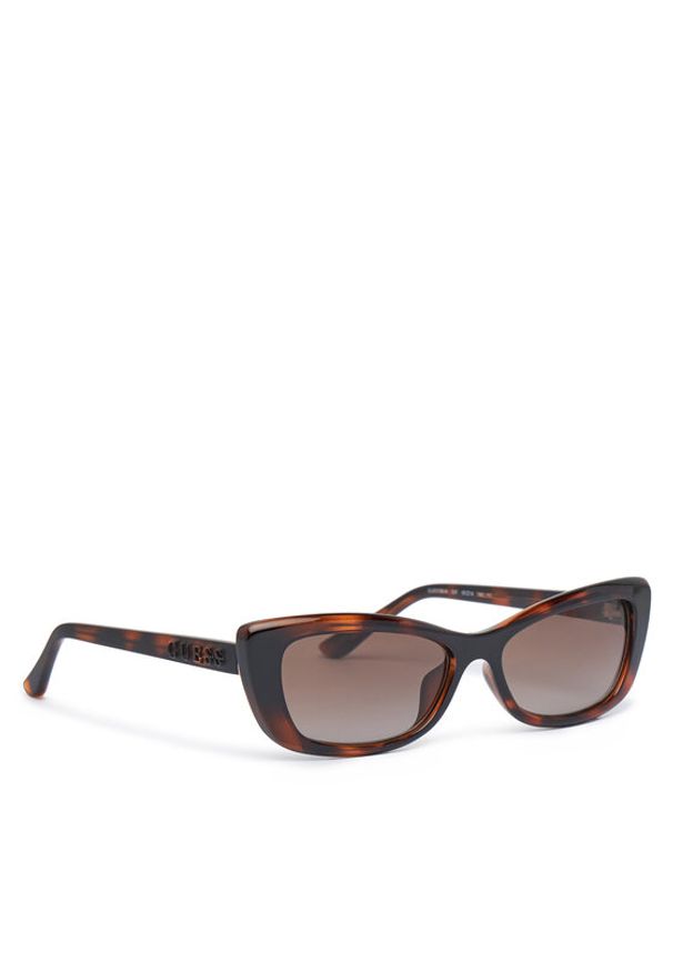 Guess Okulary przeciwsłoneczne GU00156 Brązowy. Kolor: brązowy