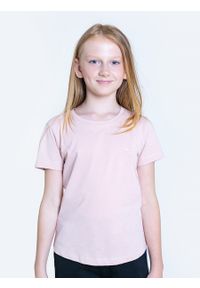 Big-Star - Koszulka dziewczęca z nadrukiem 3D różowa Dorbinena 600. Okazja: na co dzień. Kolor: różowy. Materiał: bawełna, dzianina. Długość rękawa: krótki rękaw. Długość: krótkie. Wzór: nadruk. Styl: casual