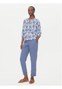 Olsen Bluzka 11105112 Kolorowy Regular Fit. Materiał: bawełna. Wzór: kolorowy
