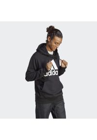 Adidas - Essentials French Terry Big Logo Hoodie. Typ kołnierza: kaptur. Kolor: czarny. Materiał: bawełna. Sport: fitness