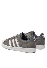 Adidas - adidas Sneakersy Superstar IF3645 Szary. Kolor: szary. Materiał: zamsz, skóra. Model: Adidas Superstar #3