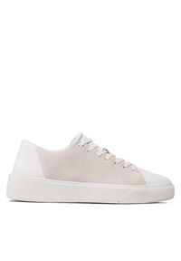 Calvin Klein Sneakersy Low Top Lace Up Lth Mix HM0HM01005 Szary. Kolor: szary. Materiał: skóra, zamsz