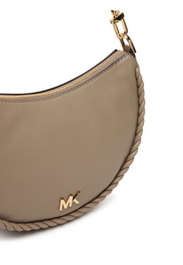 MICHAEL Michael Kors Torebka Kyla Small 32T5G8QU1L Beżowy. Kolor: beżowy. Materiał: skórzane