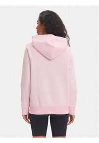 Under Armour Bluza Ua Rival 1379500 Różowy Loose Fit. Kolor: różowy. Materiał: bawełna