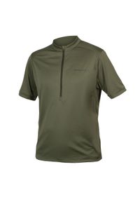 ENDURA - Koszulka rowerowa męska Endura Hummvee II S/S. Kolor: zielony. Sport: kolarstwo