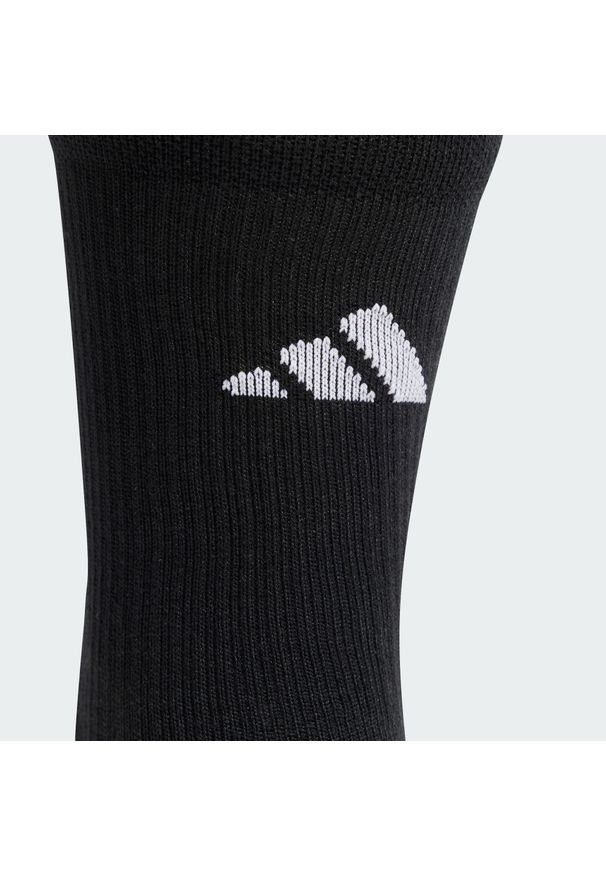 Adidas - Skarpety adidas Football GRIP Printed Cushioned Crew Performance. Kolor: czarny. Materiał: bawełna. Sport: piłka nożna