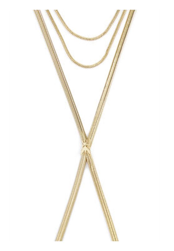 Patrizia Pepe Naszyjnik 8J1364/M001-Z001 Złoty. Materiał: metalowe. Kolor: złoty